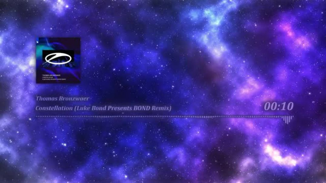 Thomas Bronzwaer - Constellation (Luke Bond Presents BOND Remix)